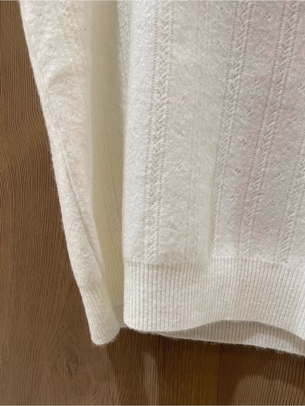 Miu Miu White Ribbed Knit Tank Top - Picture 6 of 7